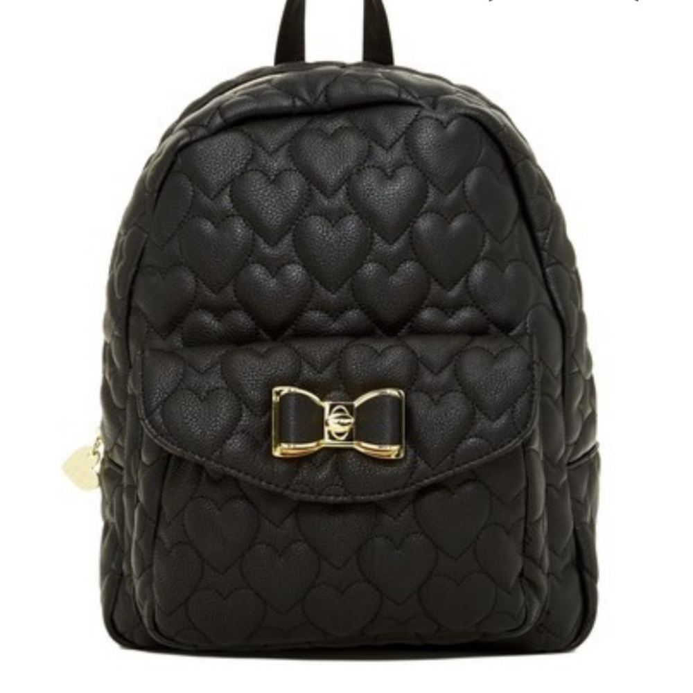 Betsey Johnson Be Mine Bow Medium Backpack